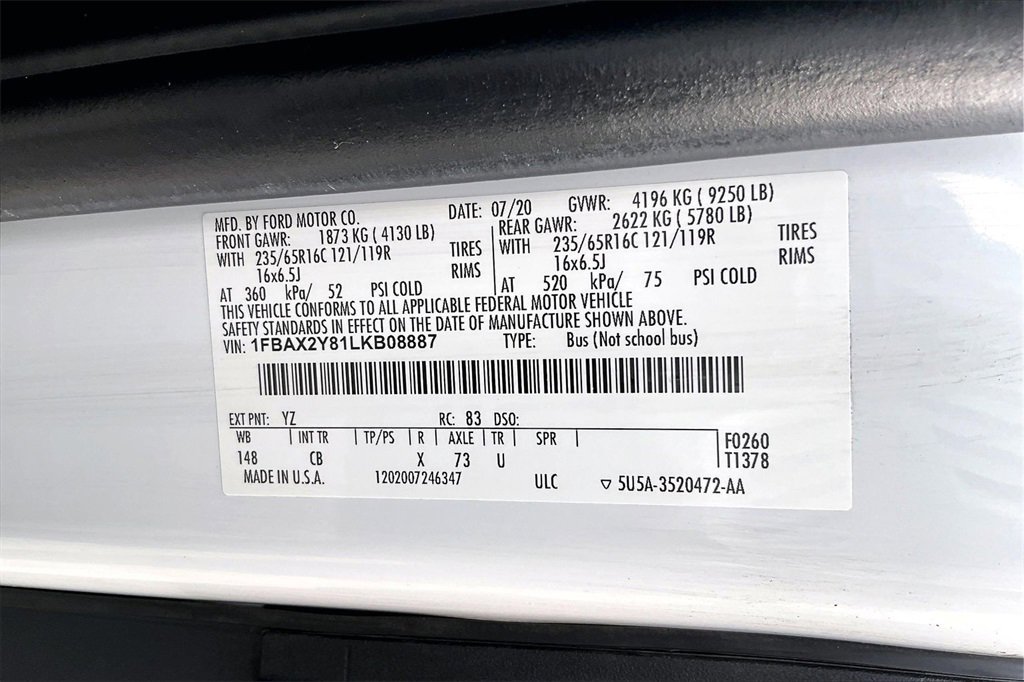 Used 2020 Ford Transit 350 XL image 18