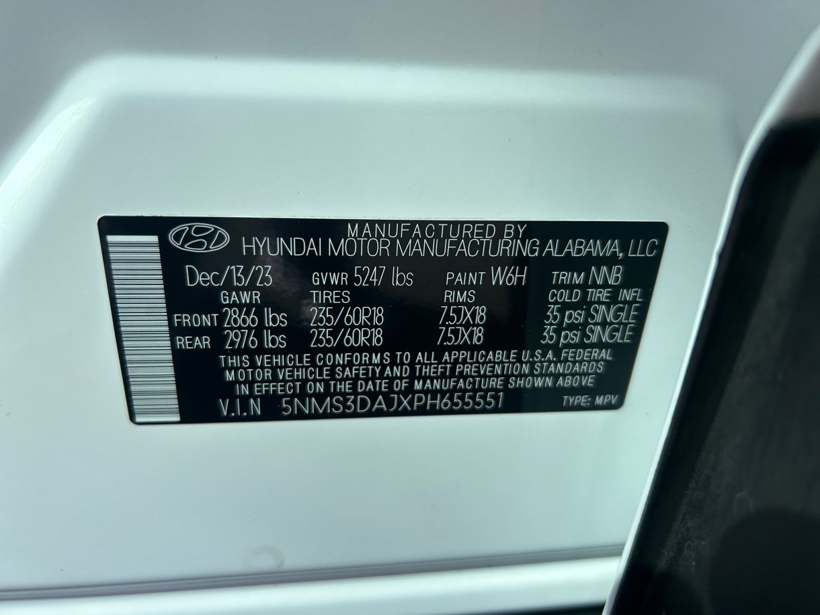Certified 2023 Hyundai Santa Fe SEL w/ Premium Package AWD/4WD image 69