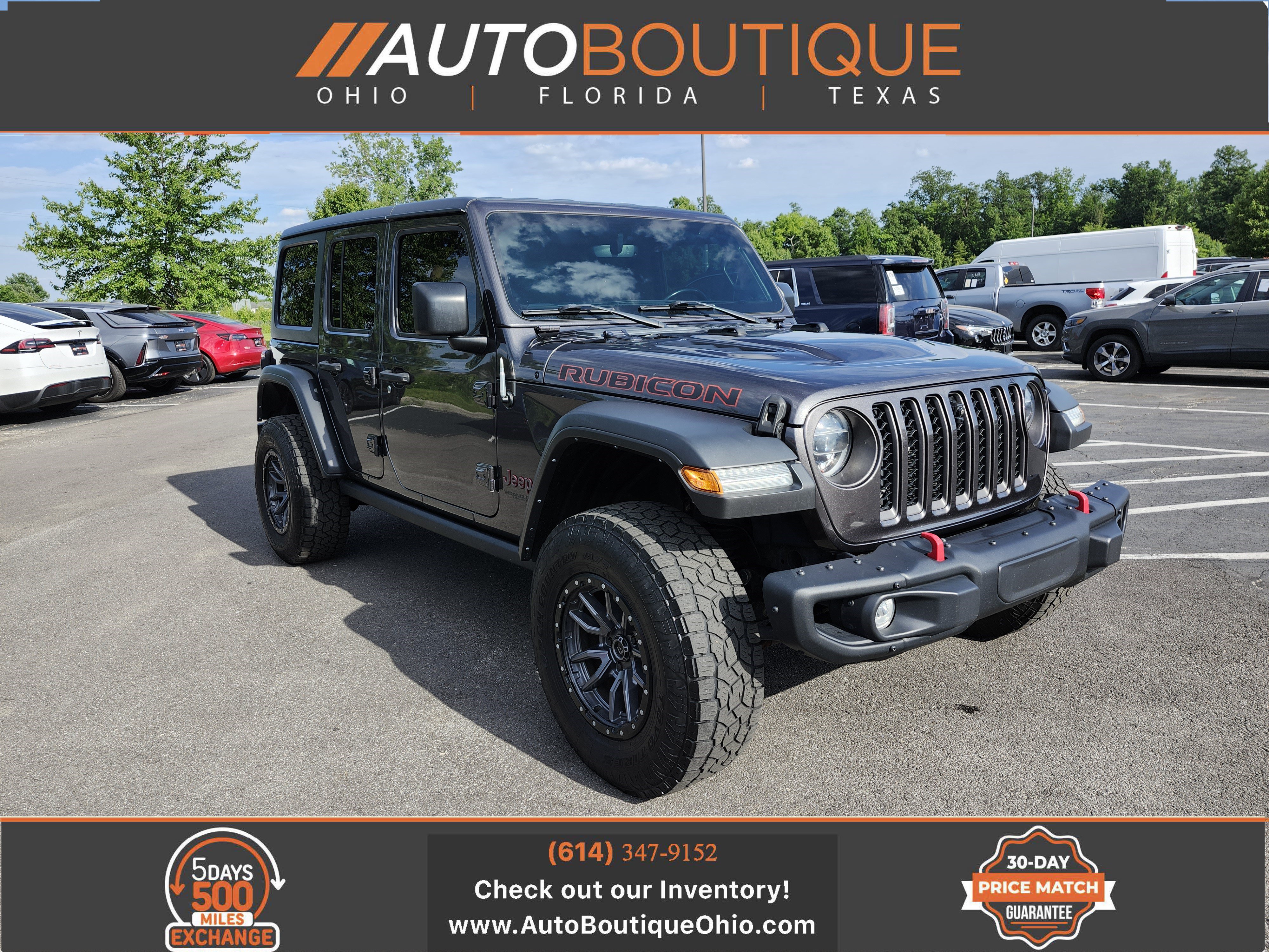 Used 2021 Jeep Wrangler Unlimited Rubicon AWD/4WD image 1