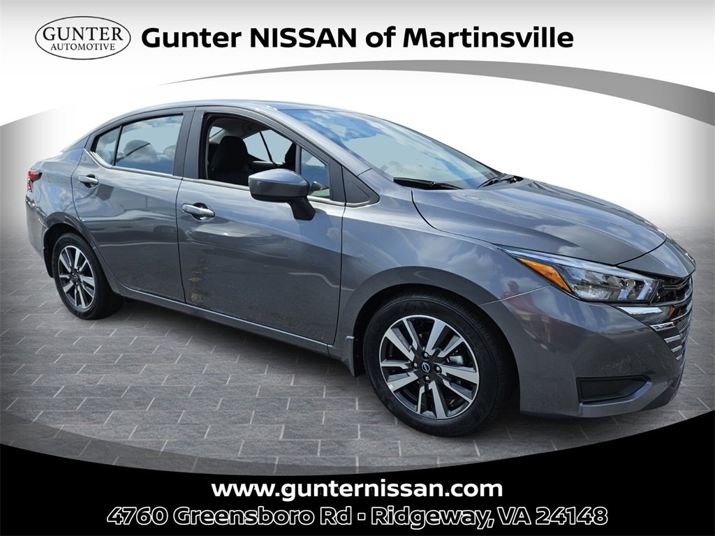 New 2025 Nissan Versa SV w/ Trunk Package