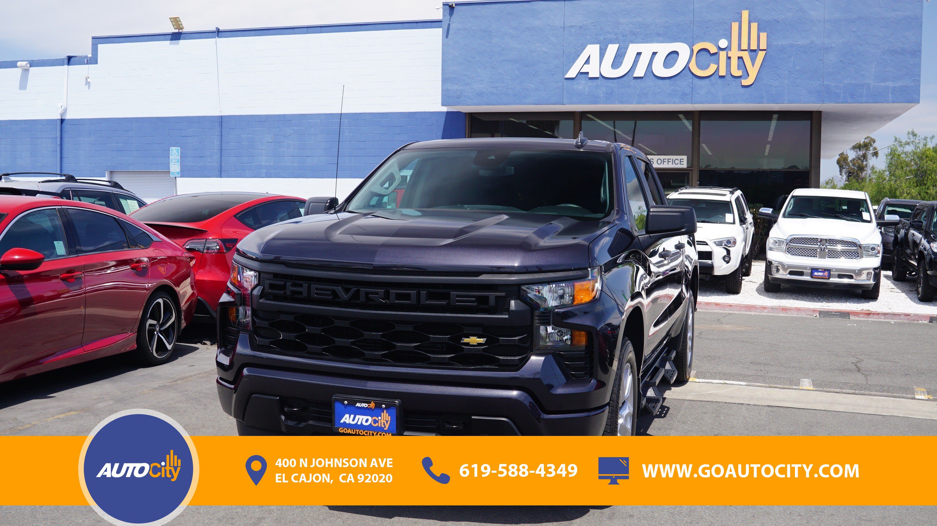 Used 2023 Chevrolet Silverado 1500 Custom