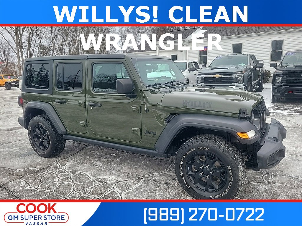 Used 2021 Jeep Wrangler Unlimited Sport