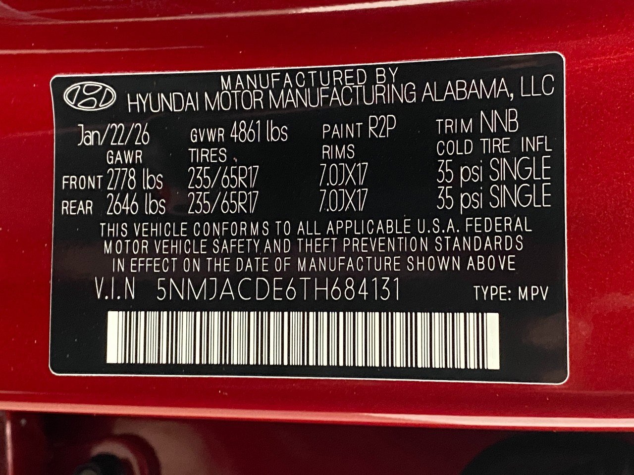 New 2026 Hyundai Tucson SE image 31