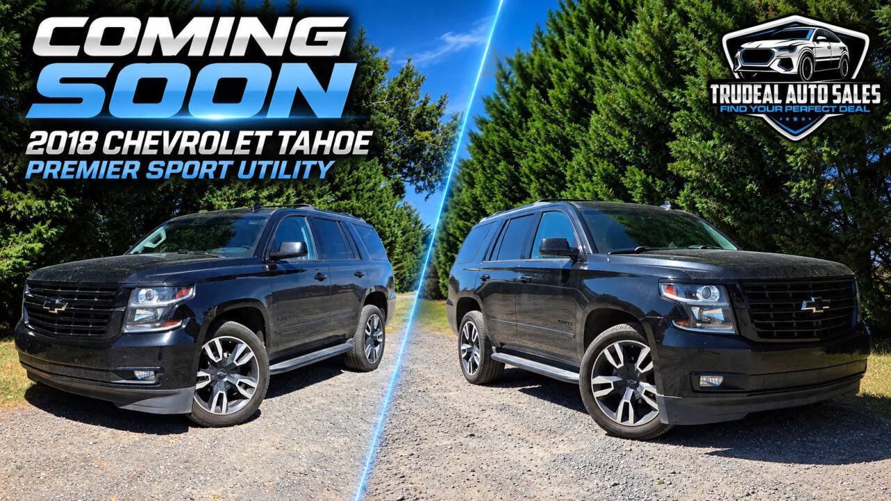 Used 2018 Chevrolet Tahoe Premier w/ RST 6.2L Performance Edition