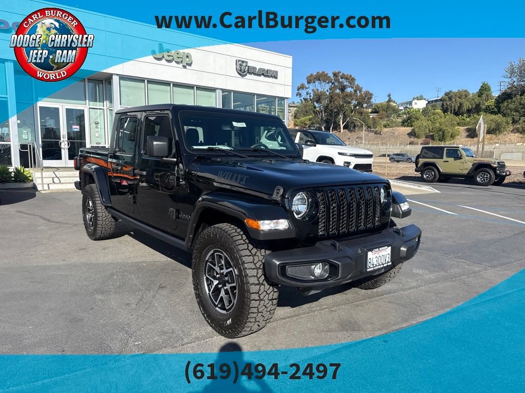 Certified 2023 Jeep Gladiator Sport AWD/4WD video 1