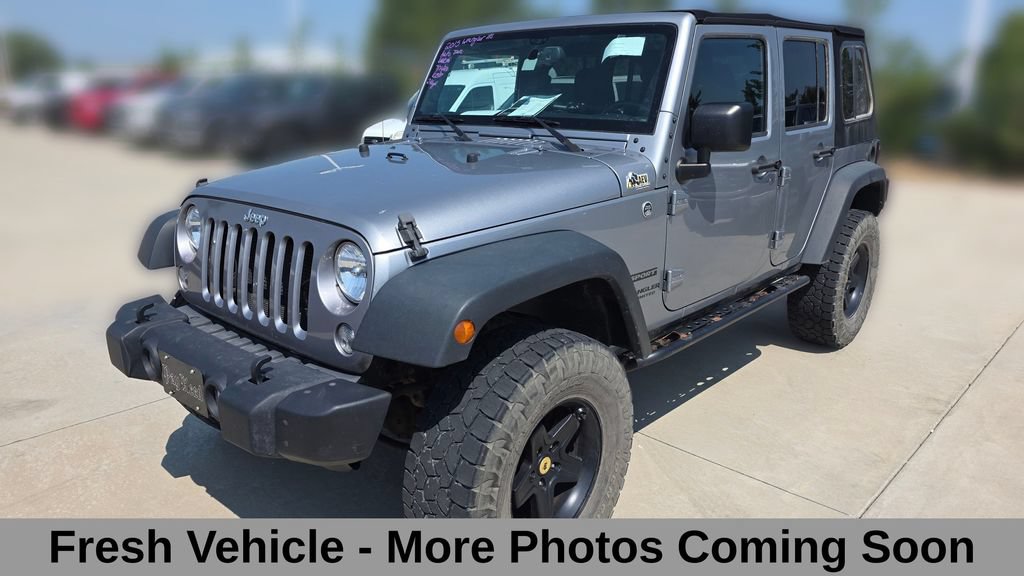 Used 2015 Jeep Wrangler Unlimited Sport w/ Quick Order Package 24S AWD/4WD 360° Tour
