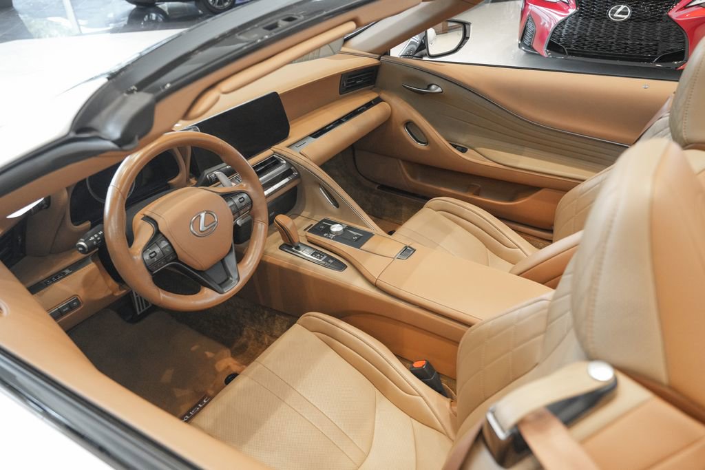 Certified 2024 Lexus LC 500 Convertible w/ Touring Package RWD image 9