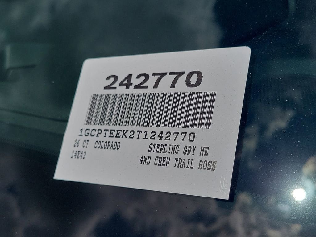 New 2026 Chevrolet Colorado Trail Boss AWD/4WD image 25