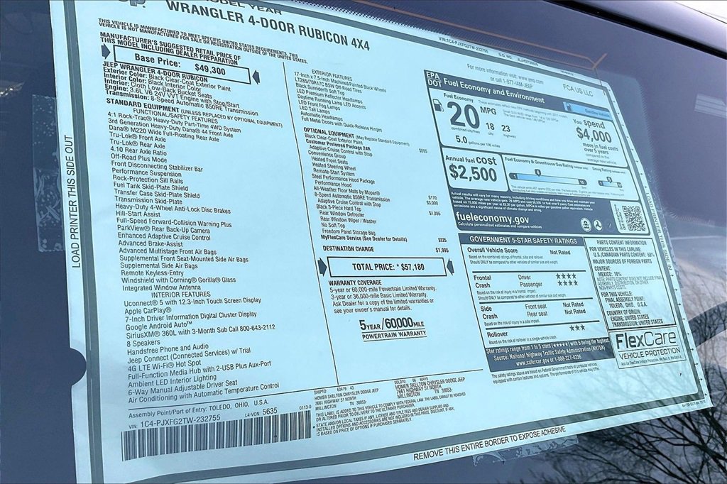 New 2026 Jeep Wrangler Unlimited Rubicon image 14