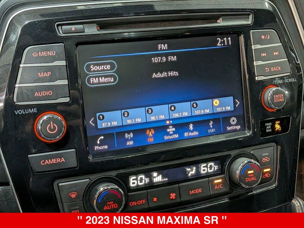 Certified 2023 Nissan Maxima SR w/ Sport Mat Group FWD image 26