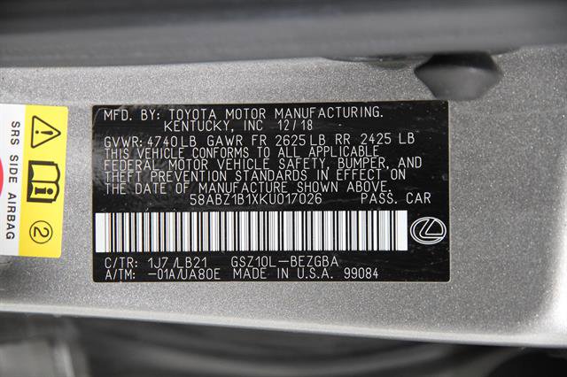 Used 2019 Lexus ES 350 w/ Accessory Package image 23