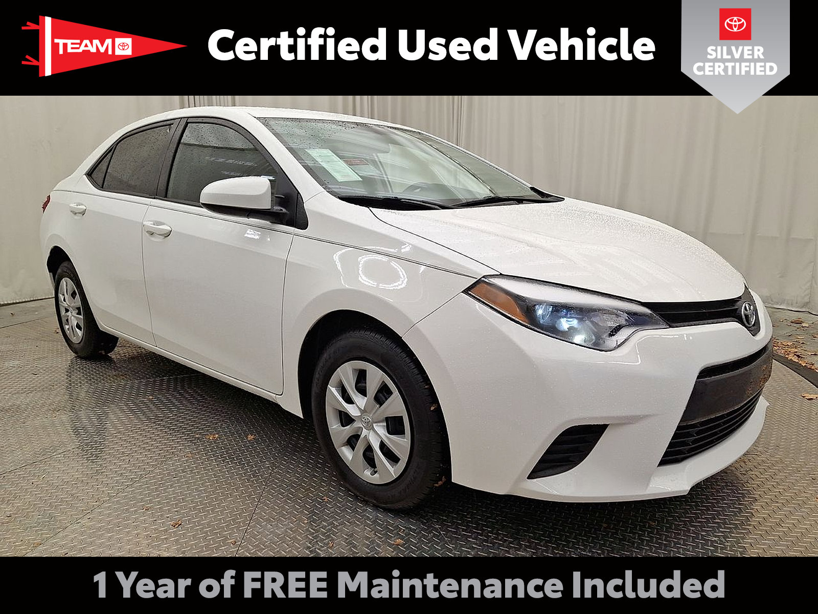 Certified 2016 Toyota Corolla L