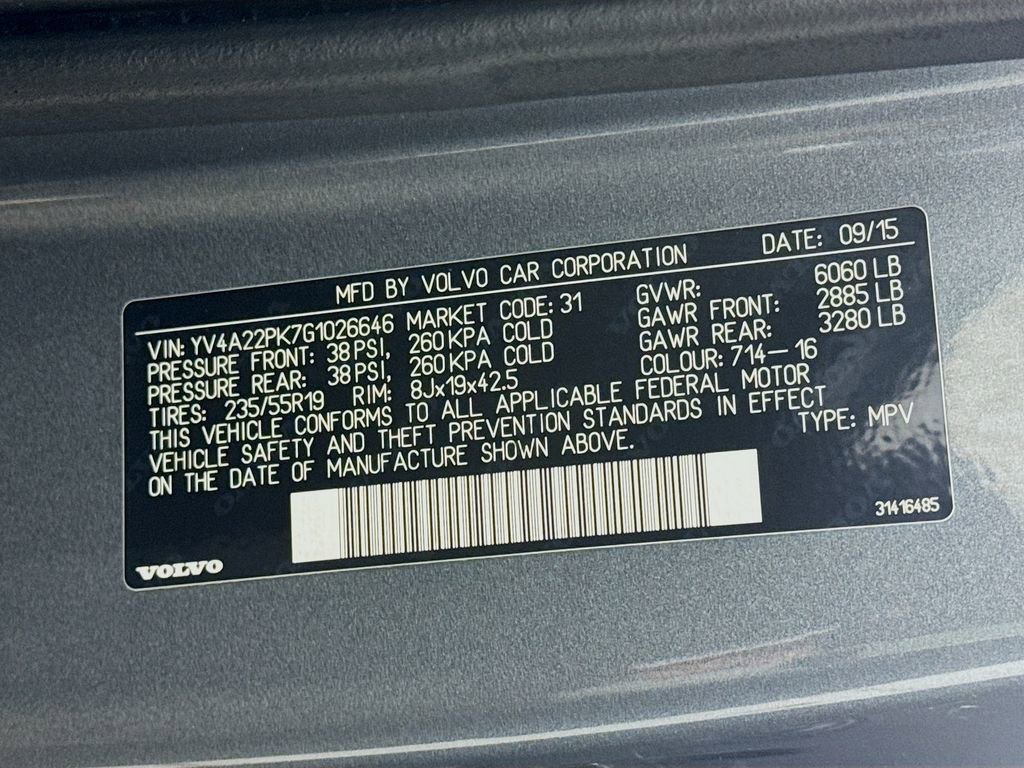 Used 2016 Volvo XC90 T6 Momentum w/ Vision Package AWD/4WD image 41