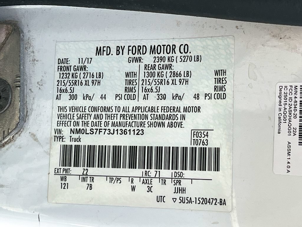 Used 2018 Ford Transit Connect XLT FWD image 30