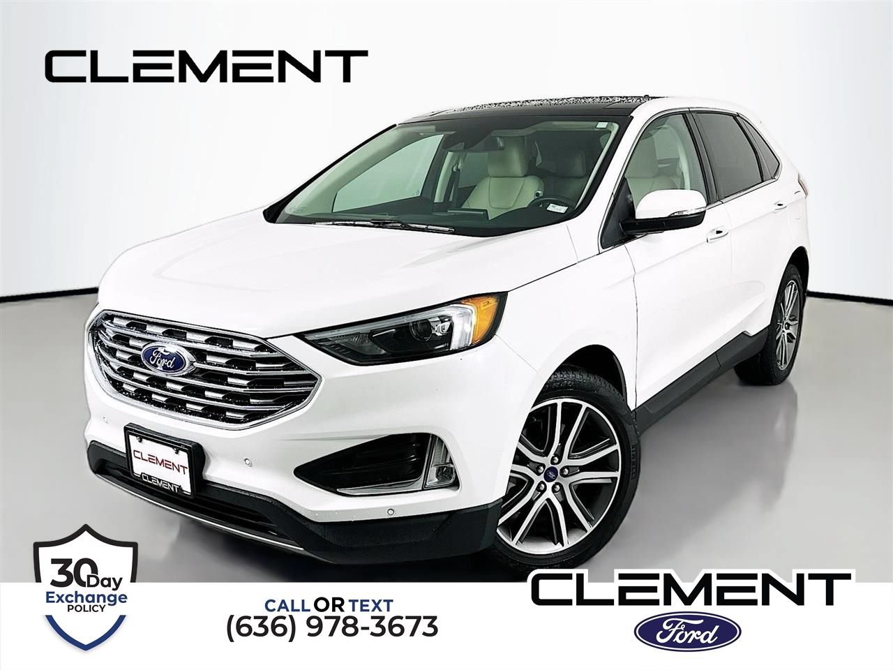 Certified 2022 Ford Edge Titanium AWD/4WD image 1