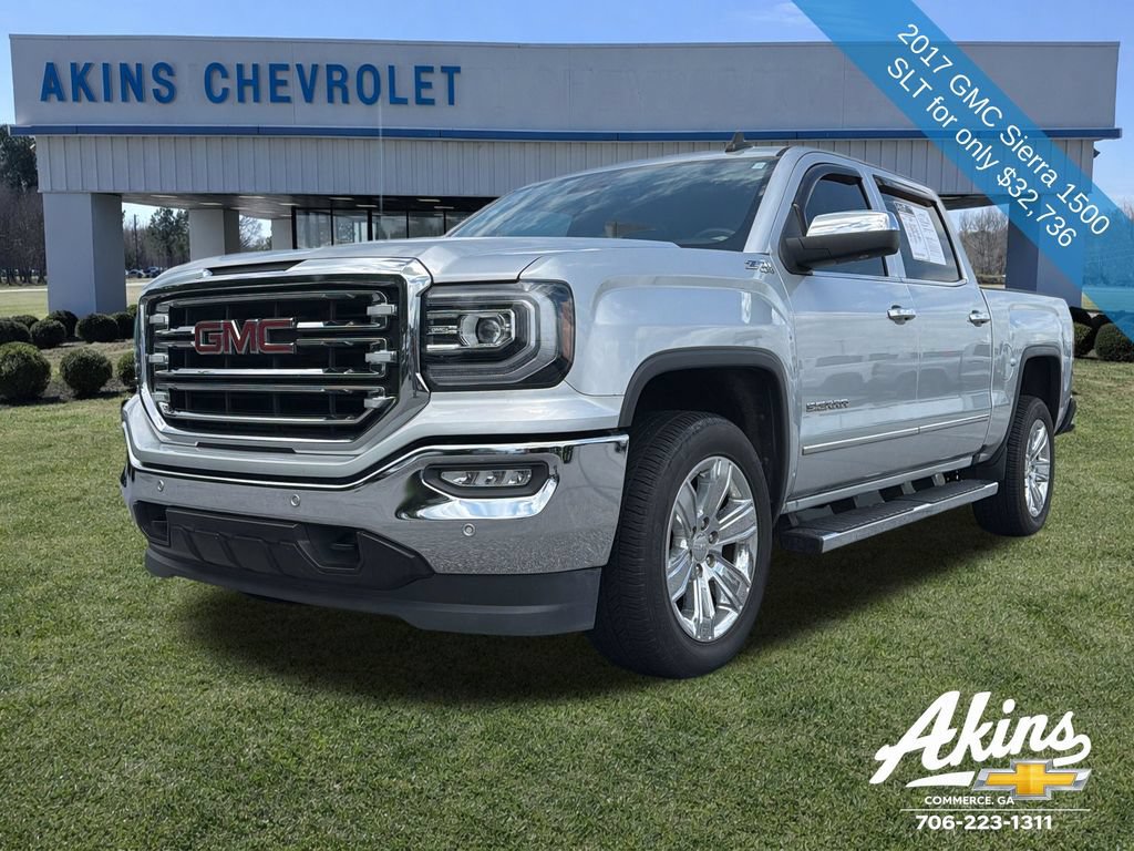 Used 2017 GMC Sierra 1500 SLT AWD/4WD image 10