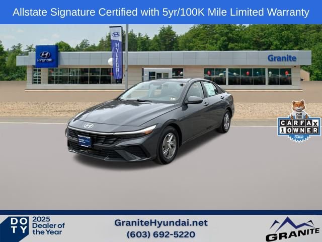 Certified 2025 Hyundai Elantra SE