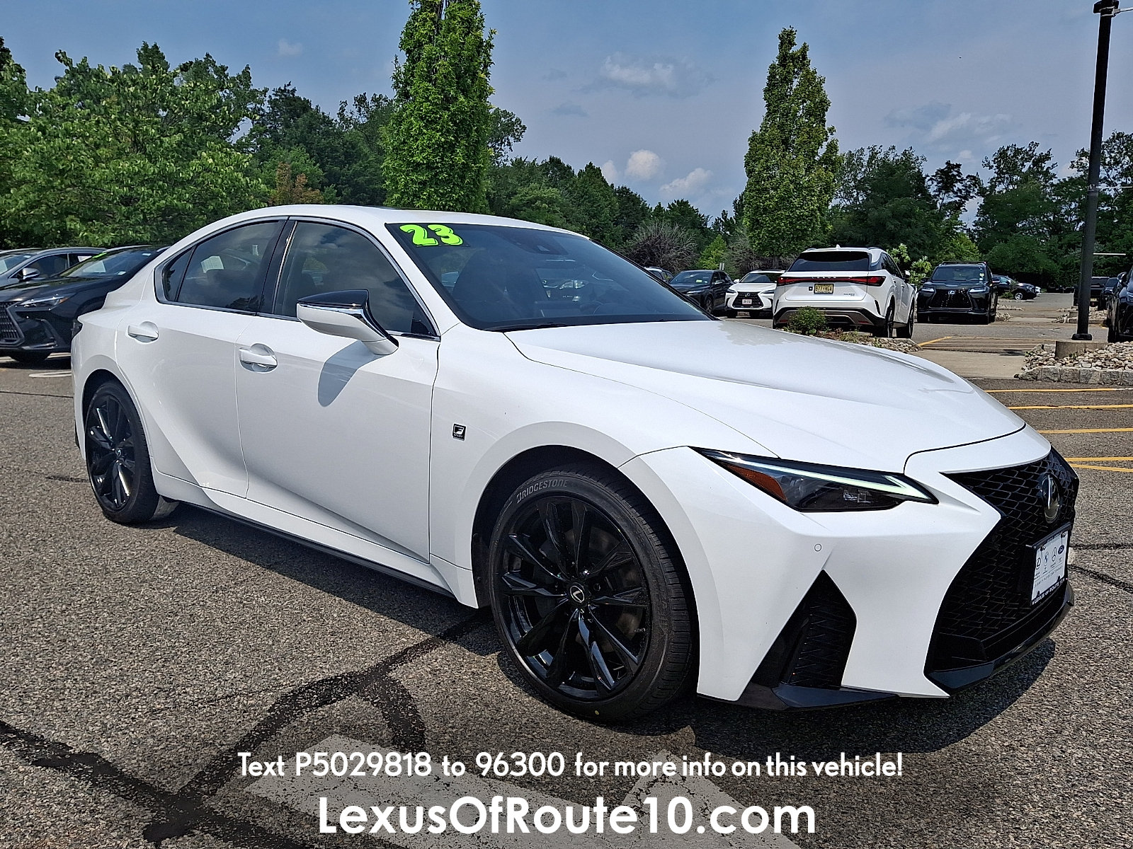 Certified 2023 Lexus IS 350 F Sport w/ Memory Package AWD/4WD image 1