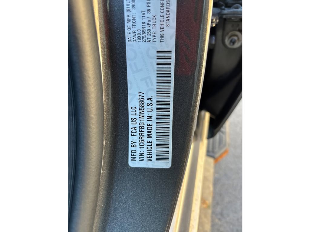 Used 2021 RAM 1500 Big Horn image 17