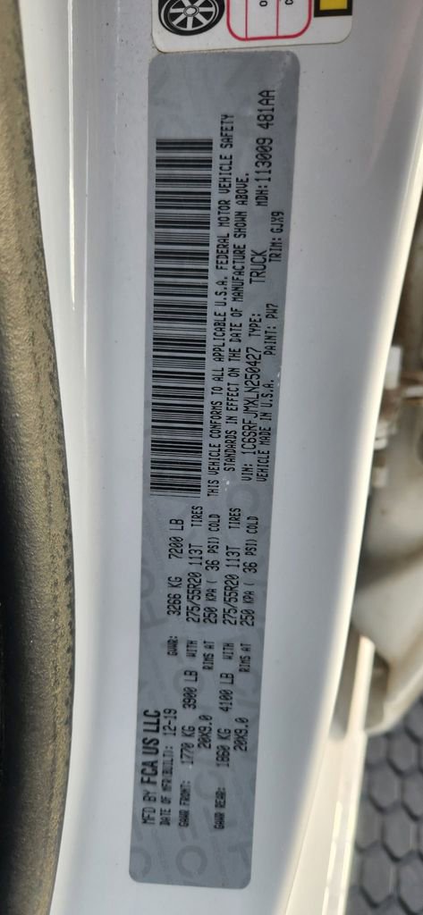 Used 2020 RAM 1500 Laramie AWD/4WD image 6