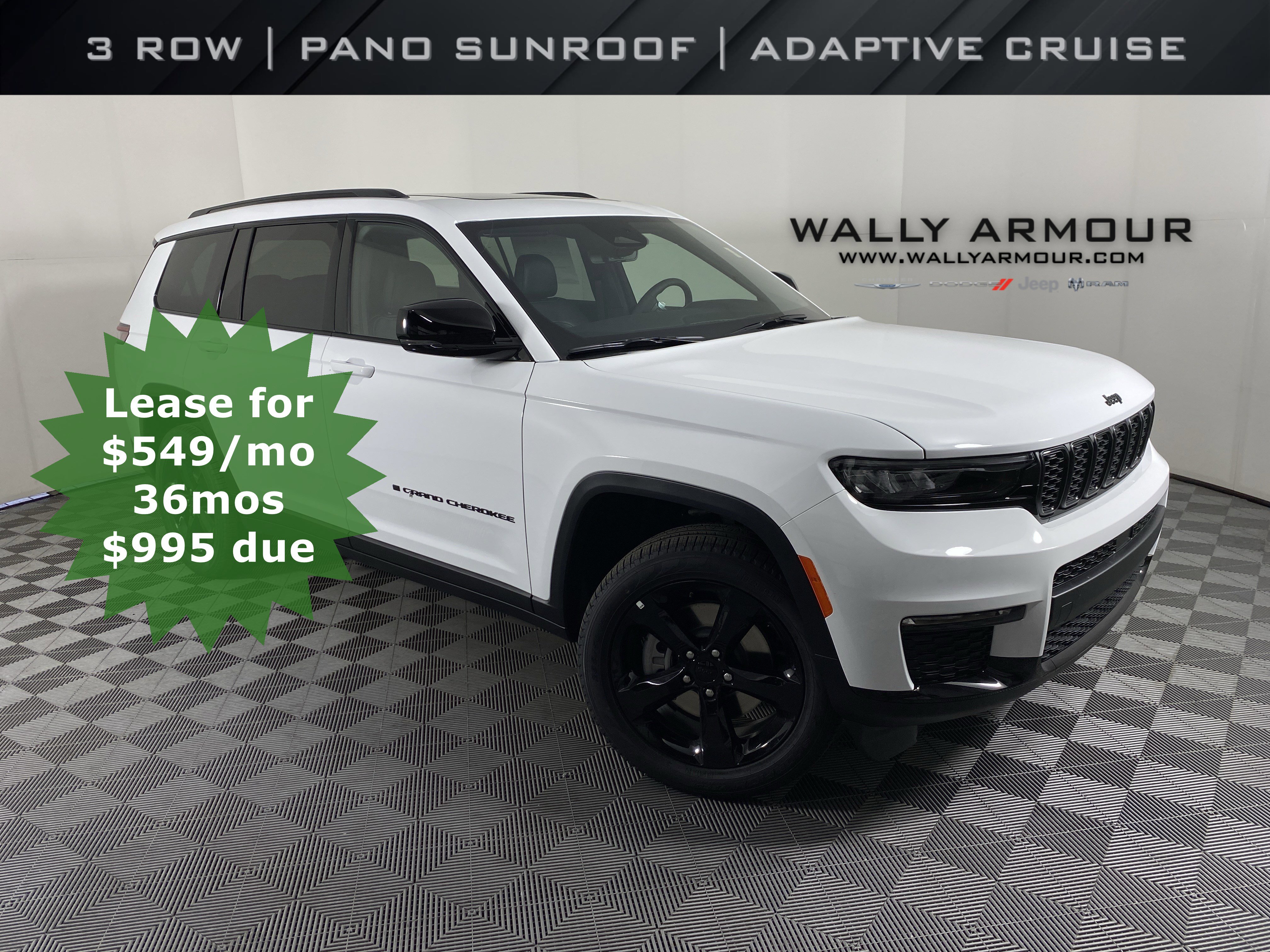 New 2025 Jeep Grand Cherokee L Limited w/ Black Appearance Package image 1