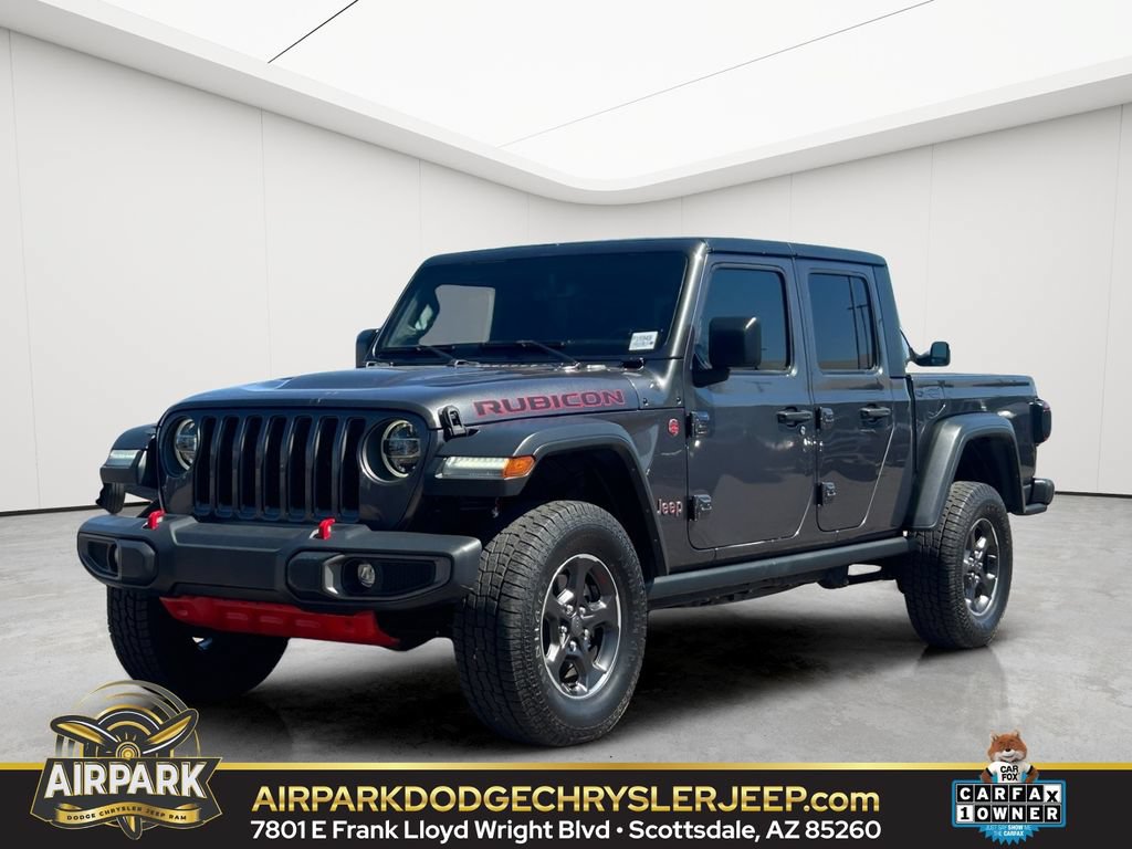 Used 2022 Jeep Gladiator Rubicon w/ LED Lighting Group AWD/4WD image 1