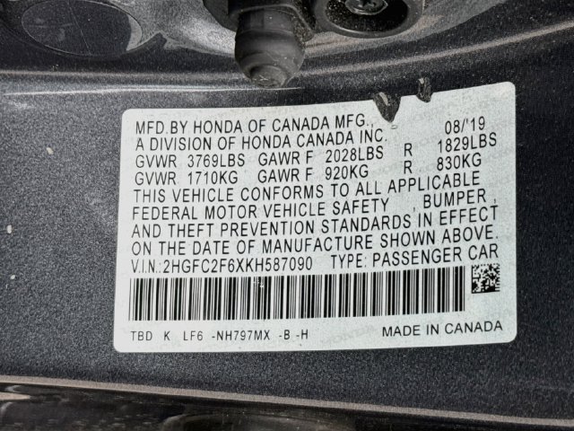 Used 2019 Honda Civic LX image 19