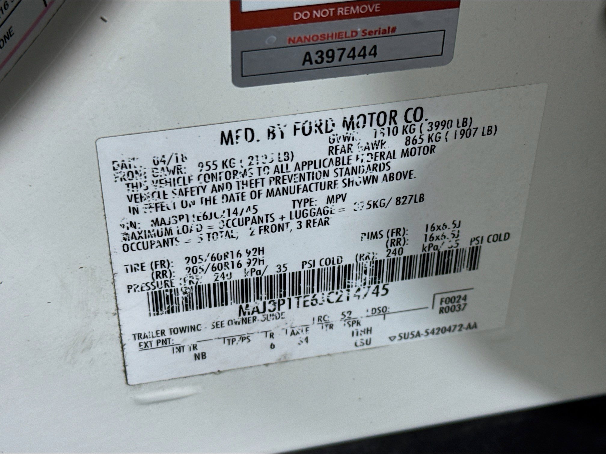 Used 2018 Ford EcoSport SE w/ SE Convenience Package image 53