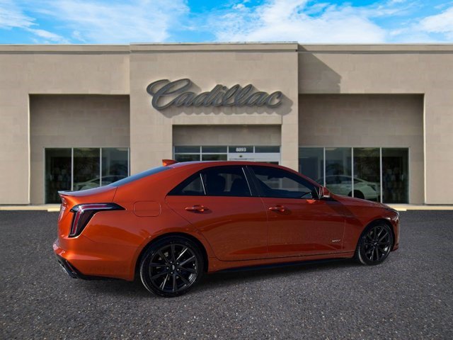 Certified 2023 Cadillac CT4 V w/ Navigation Package RWD image 3