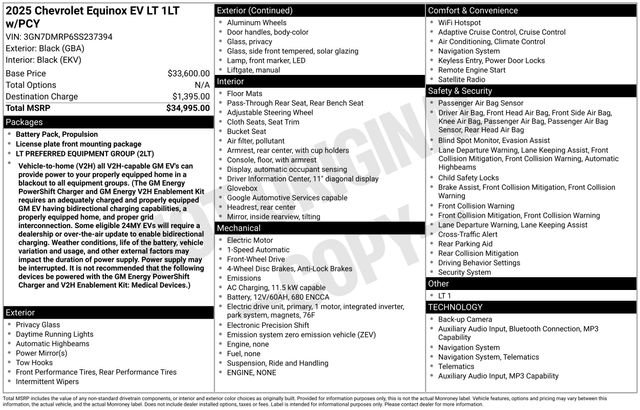 Used 2025 Chevrolet Equinox EV LT image 15