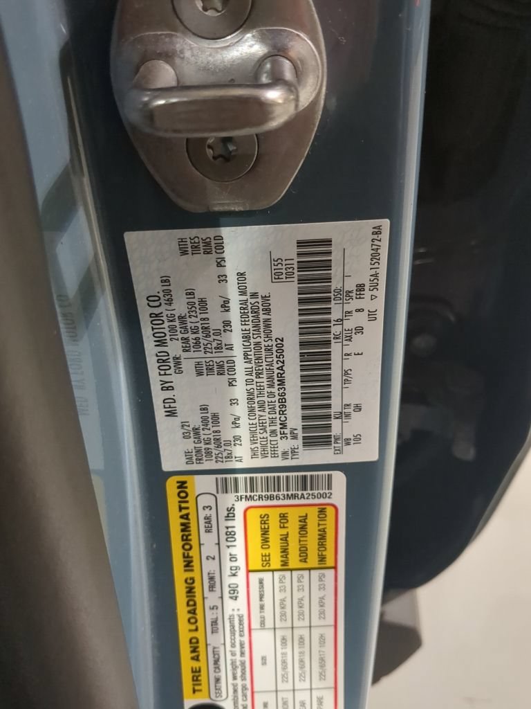 Certified 2021 Ford Bronco Sport Big Bend AWD/4WD image 17