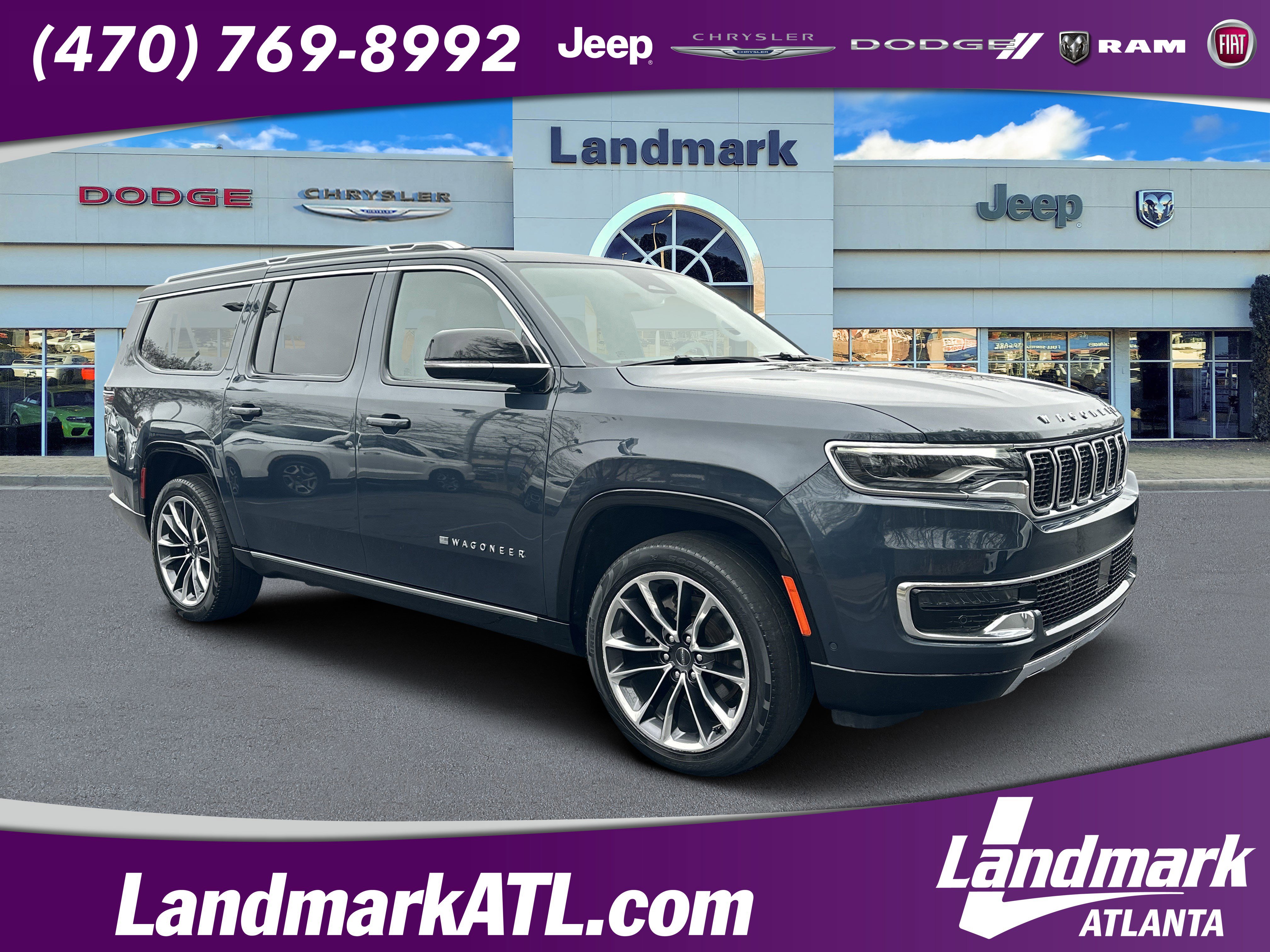 Used 2024 Jeep Wagoneer L Series III w/ Premium Group I image 1
