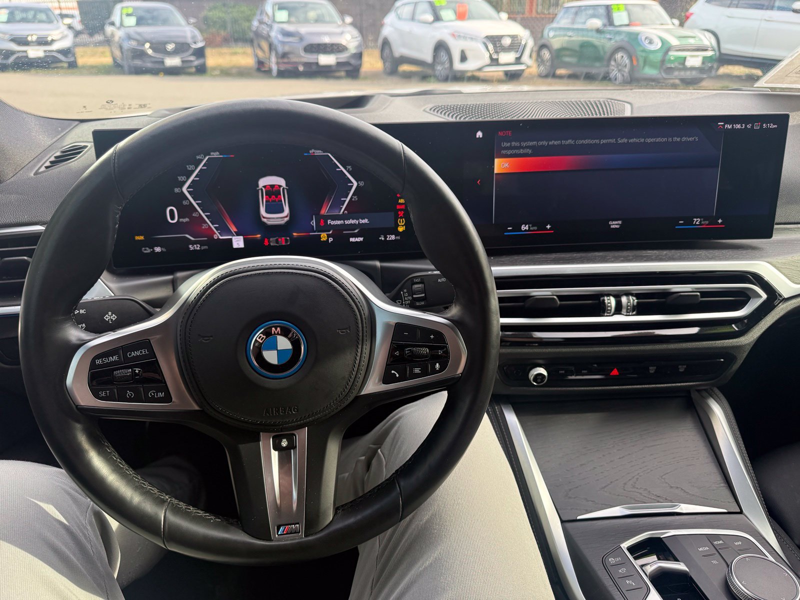 Used 2023 BMW i4 eDrive40 w/ M Sport Package RWD image 15