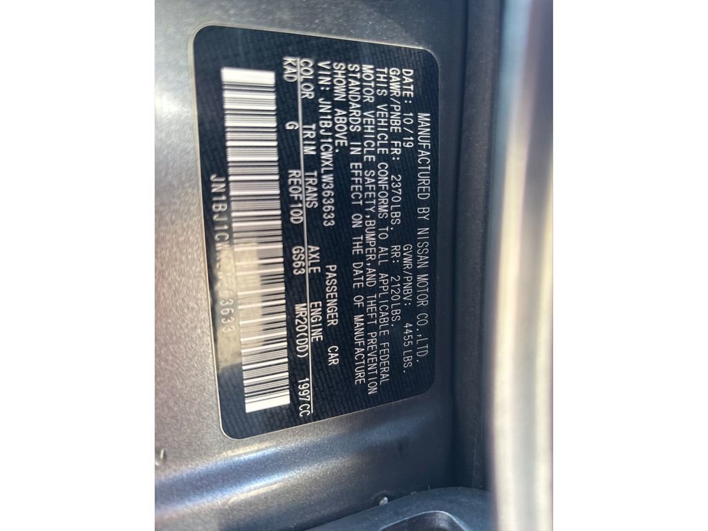 Used 2020 Nissan Rogue Sport SV image 16