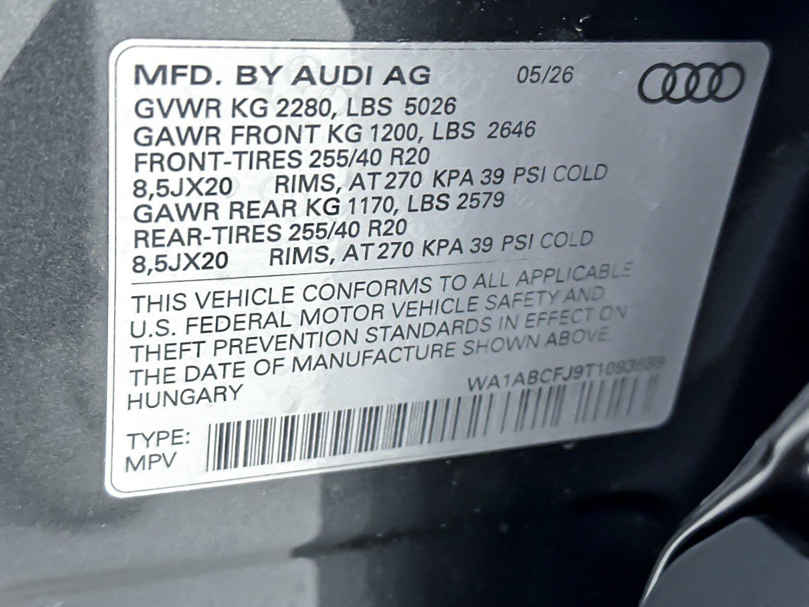 New 2026 Audi Q3 quattro 2.0T AWD/4WD image 27
