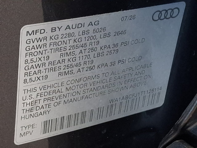 New 2026 Audi Q3 quattro 2.0T AWD/4WD image 15