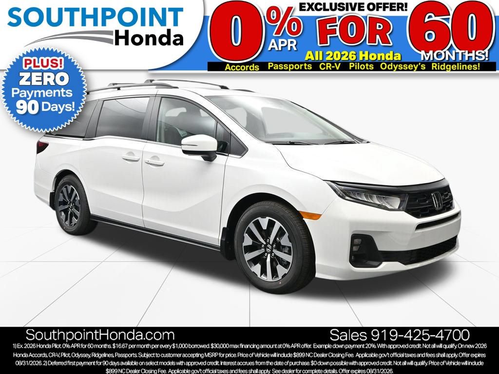 New 2026 Honda Odyssey EX-L