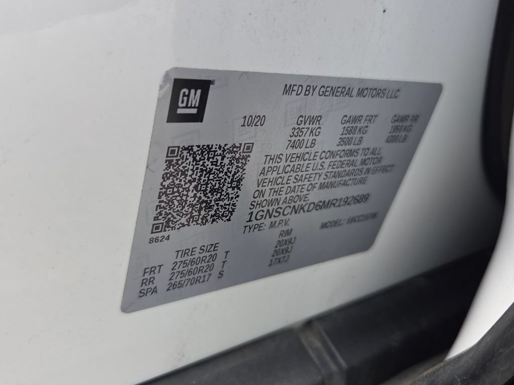 Certified 2021 Chevrolet Tahoe LT w/ LT Signature Package RWD image 4