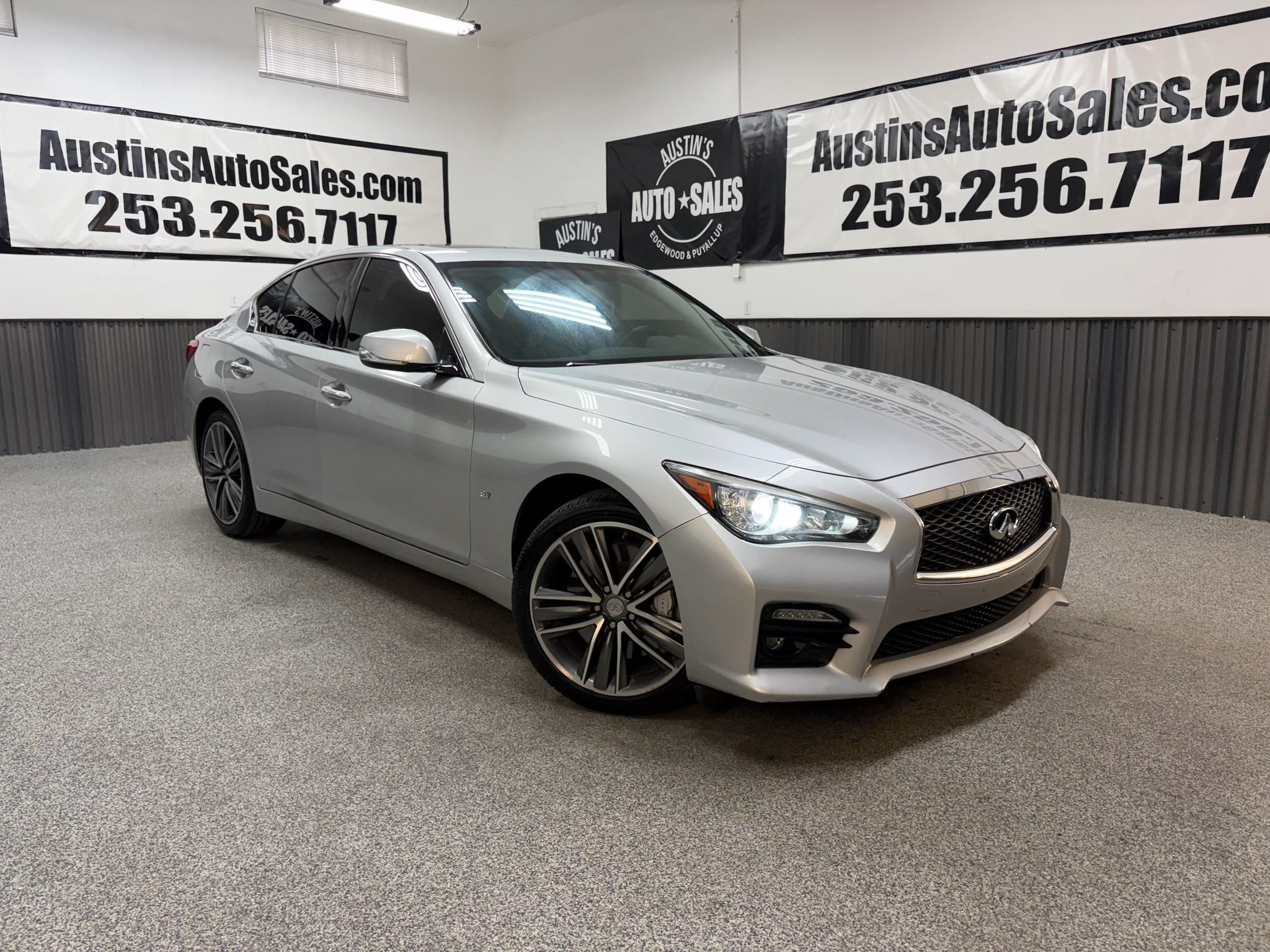 Used 2014 INFINITI Q50 AWD w/ Navigation Package image 1