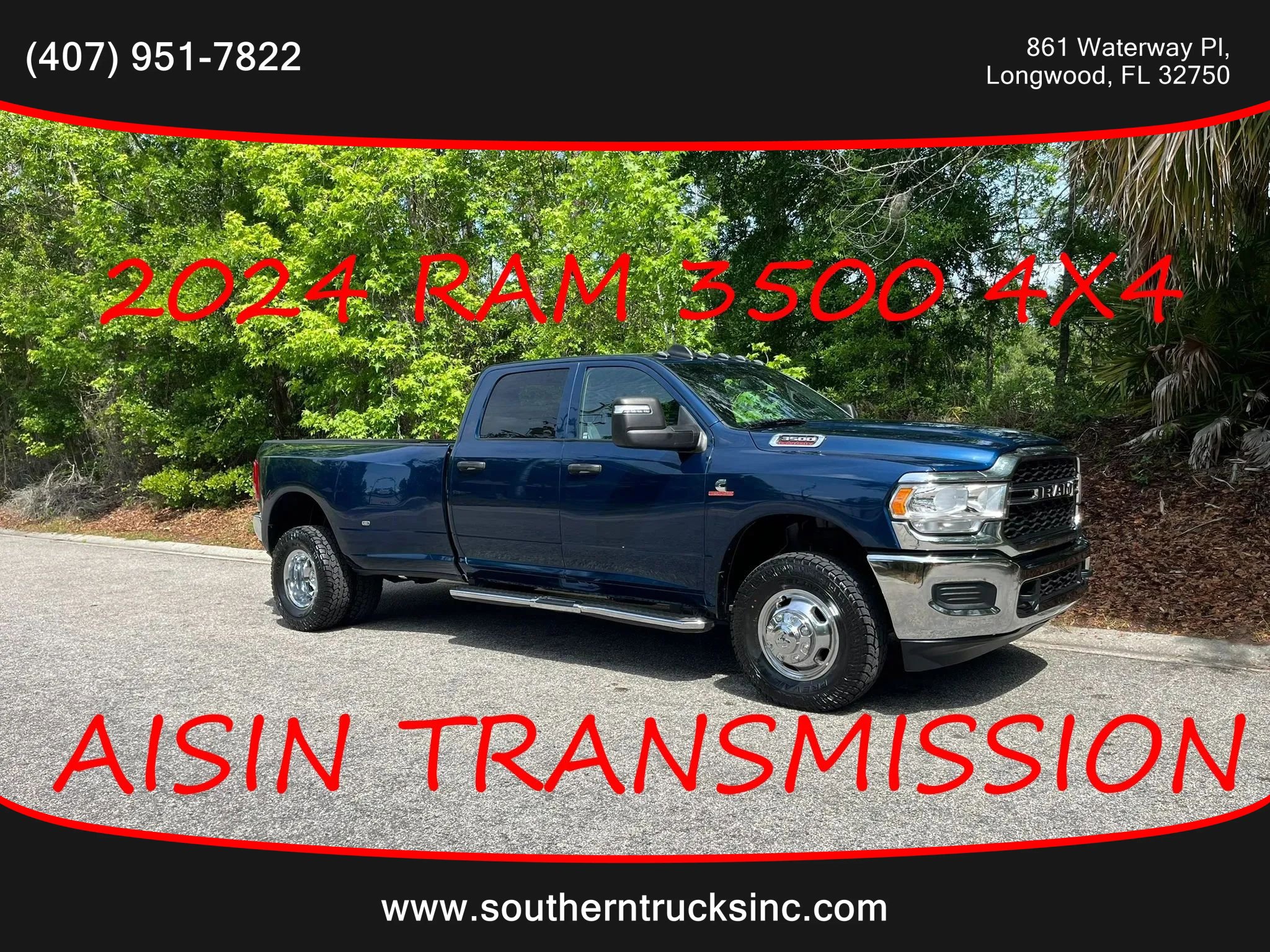 Used 2024 RAM 3500 Tradesman w/ Chrome Appearance Group image 1