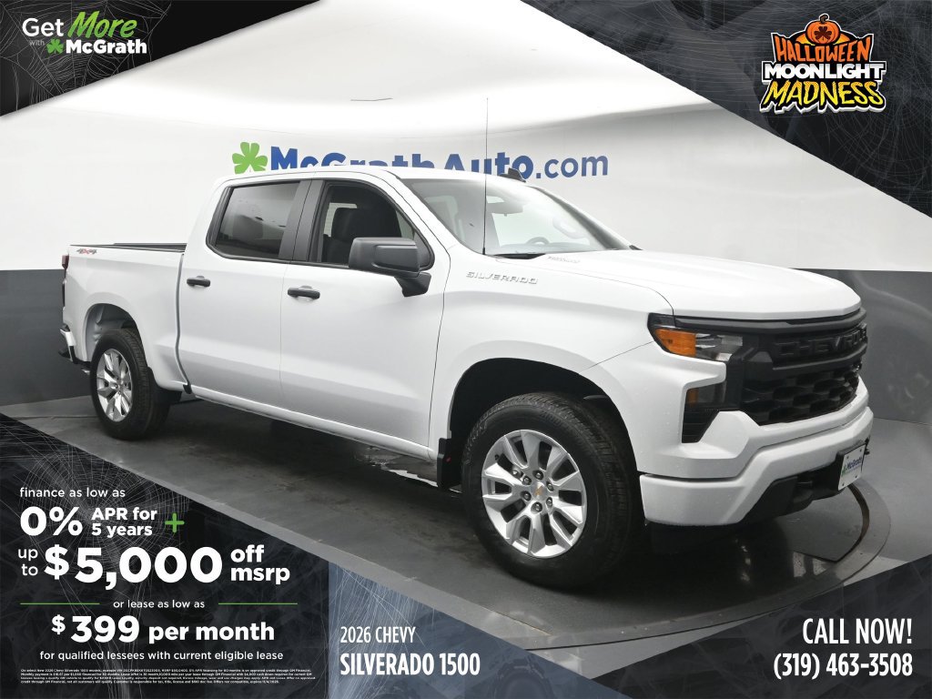 New 2026 Chevrolet Silverado 1500 Custom AWD/4WD image 1