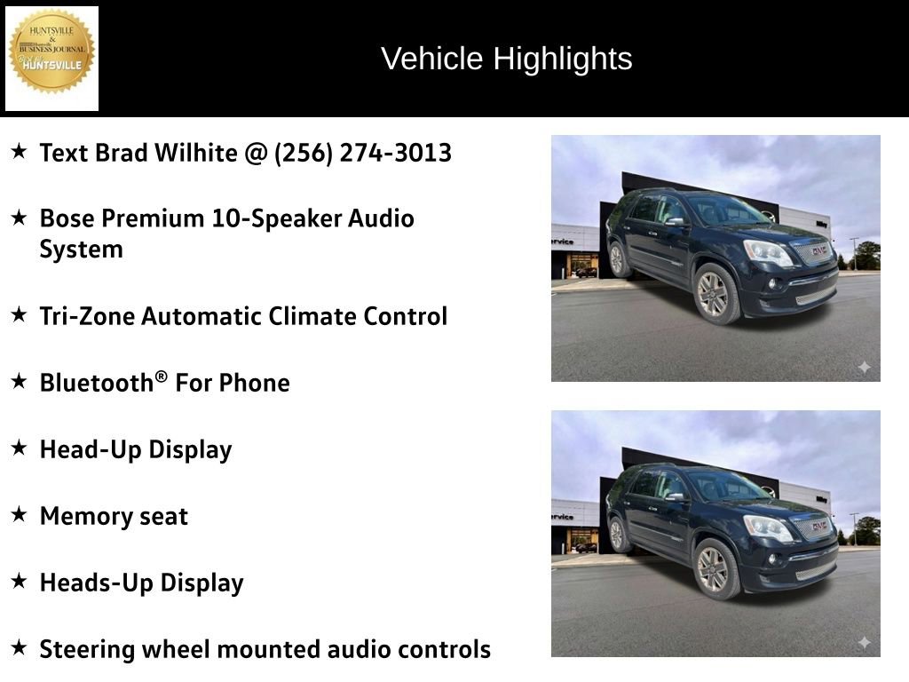 Used 2012 GMC Acadia Denali FWD image 6