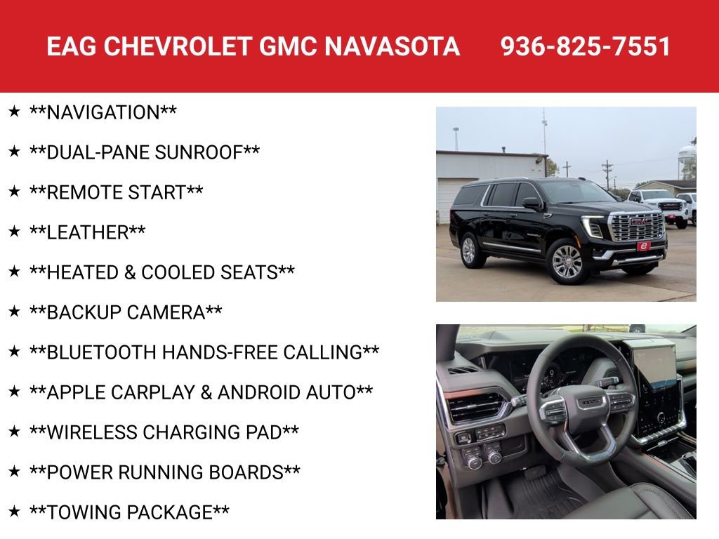 New 2026 GMC Yukon XL Denali w/ Sun & Power Step Package image 4