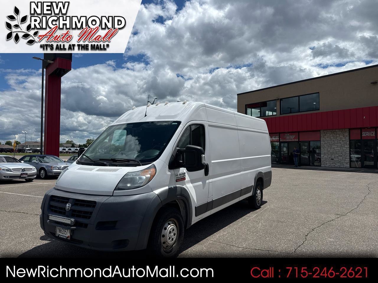 Used 2015 RAM ProMaster 3500 w/ Mopar Trailer Tow Group