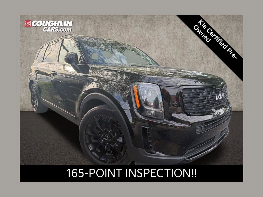 Certified 2022 Kia Telluride EX w/ EX Premium Package AWD/4WD image 1