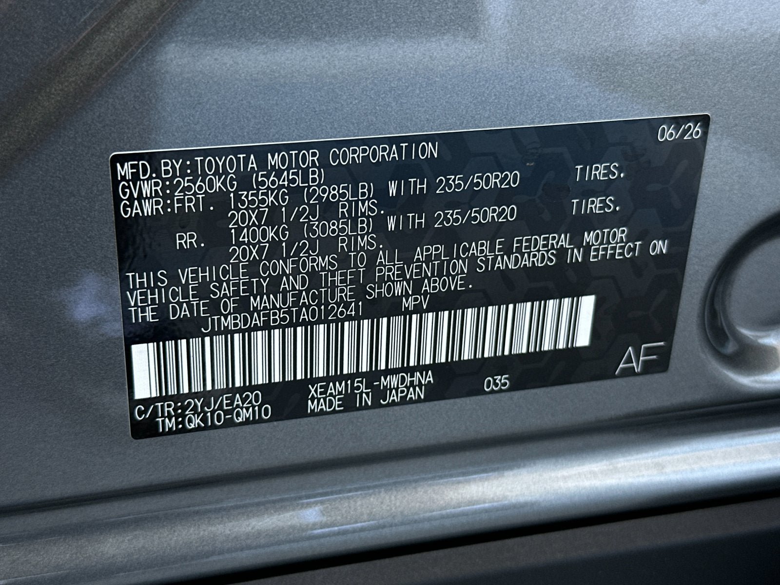 New 2026 Toyota bZ AWD/4WD image 33