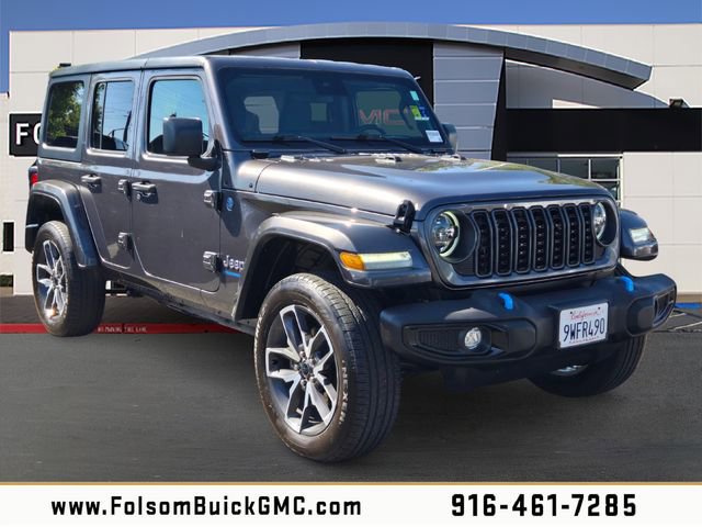 Used 2024 Jeep Wrangler Unlimited w/ LED Headlamp & Fog Lamp Group