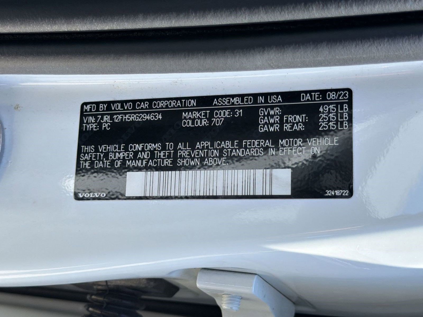 Used 2024 Volvo S60 B5 Plus FWD image 19