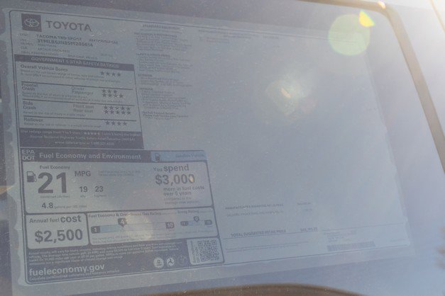 New 2025 Toyota Tacoma TRD Sport image 14