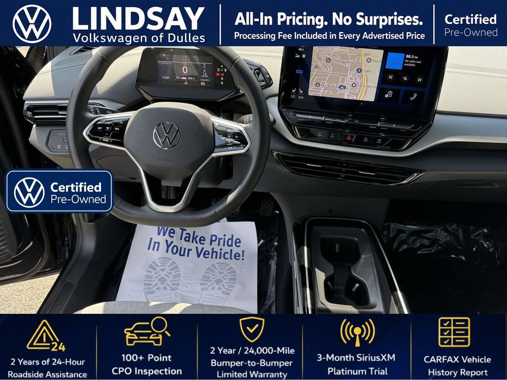 Certified 2023 Volkswagen ID.4 Pro AWD/4WD image 11